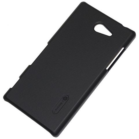 Custodia Frosted Shell Posteriore Rigida Antiscivolo Sony Xperia M2 Black - Foto 1