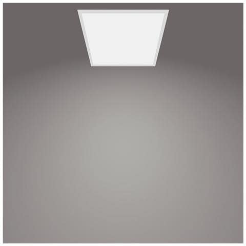 Plafoniera Led 36w Cl560 Regolabile 3 Step Bianco Naturale 4000k 42x600x600 Mm Metallo - Foto 1