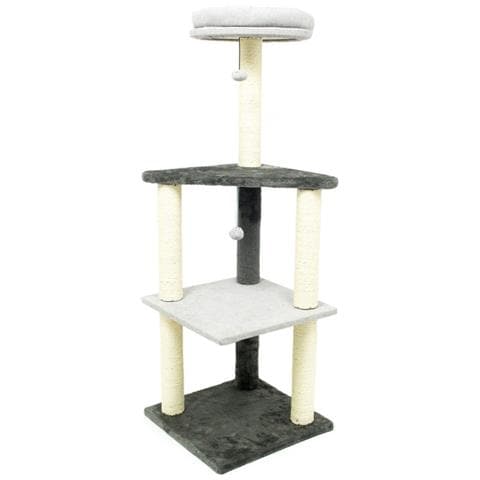 Tiragraffi Ad Albero Giocattolo Palestra Per Gatti Modello Triple - Foto 2