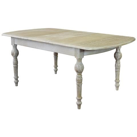 Cross - Tavolo Vintage Allungabile In Legno Con Piano Stondato - Foto 1