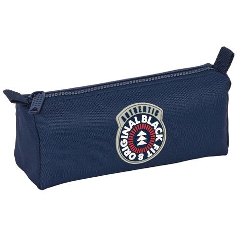 Astuccio Scuola Blu Marino 21 X 8 X 7 Cm - Foto 1