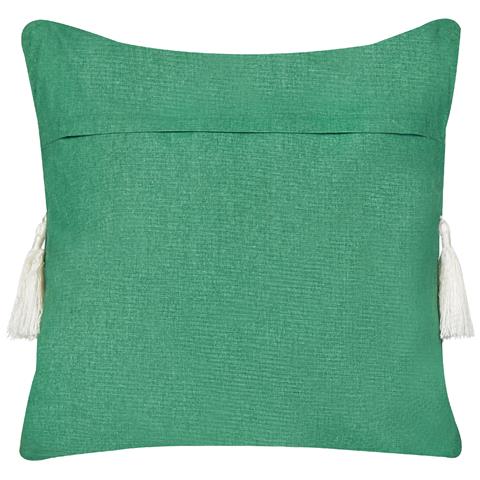 Set Di 2 Cuscini Elettaria Cotone 45 X 45 Cm Verde Modello Natalizio - Foto 2