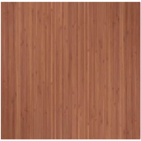 Tappeto Rettangolare Marrone 100x100 Cm In Bambù - Foto 2