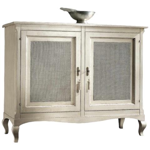Credenza 2 Porte Classica Paglia Di Vienna Shabby 145x49x113 - Foto 1