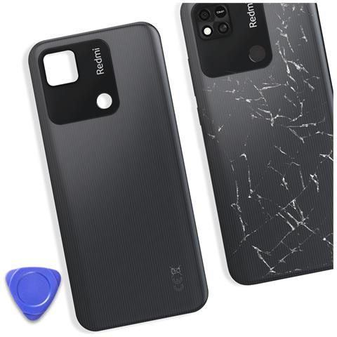 Vetro Posteriore Redmi 10a Originale Service Pack, Nero - Foto 4
