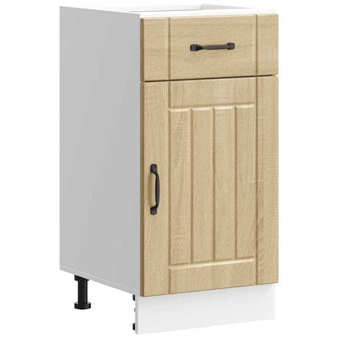 Base Da Cucina Lucca Rovere Sonoma In Legno Multistrato - Foto 1