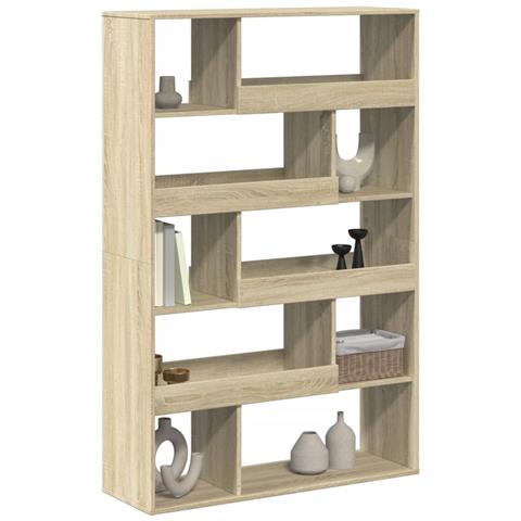 Libreria Rovere Sonoma 100x33x156,5 Cm In Truciolato - Foto 3