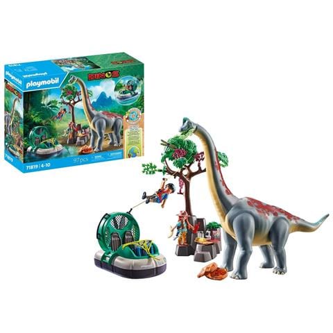 Playmoil Dinos 71819 Alla Ricerca Del Brachiosauro - Foto 2