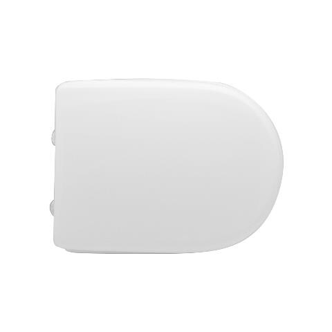 Copriwater Compatibile Per Wc Cierre Vaso Piuma Forma 7 Bianco - Foto 1