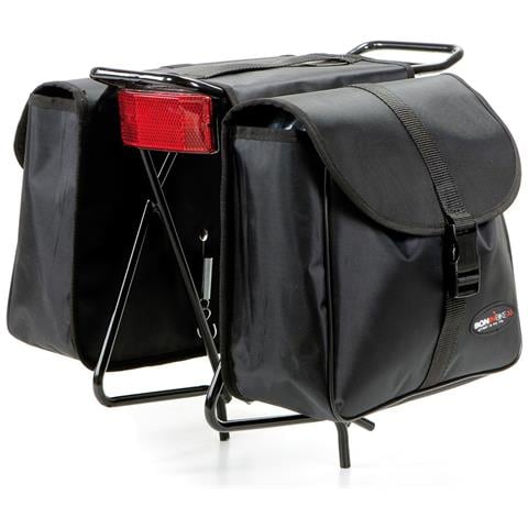 Borsa Bisaccia Poliestere Nera - Foto 1