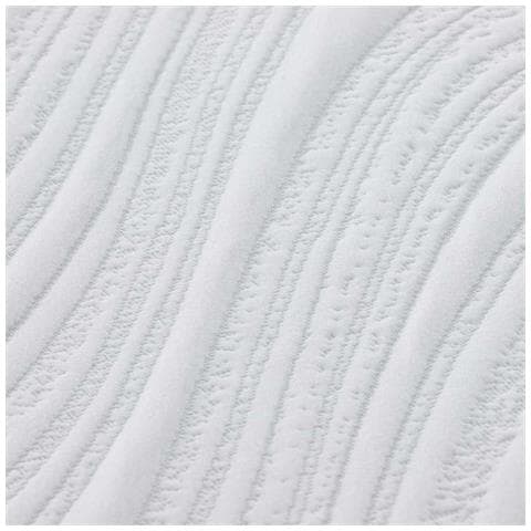 Materasso Bianco e Grigio 70 x 200 cm Schiuma - Foto 9