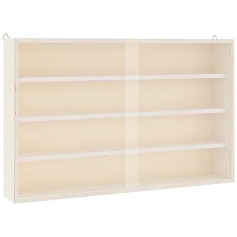 Teca da Collezione in Legno con Porte 60x8,5x37 cm - Foto 1