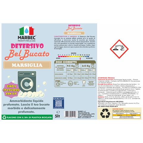 Detersivo Belbucato Marsiglia 5lt - Foto 2