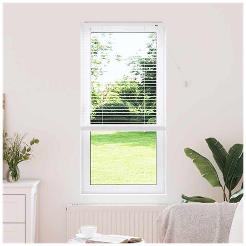 Tenda per Finestra con tende Manuale Bianco Alluminio - Foto 2