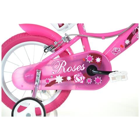 Sch Roses 14'' - Bicicletta Per Bambine (4-6 Anni), Ruote 14'', Telaio Acciaio, Con Accessori - Colore Rosa - Foto 2