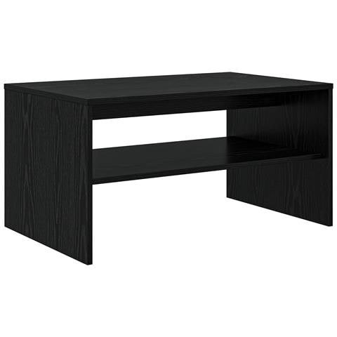 Tavolino da salotto Rovere Nero 80 x 50 x 40 cm - Foto 1