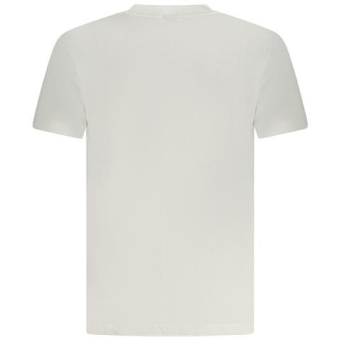 MAGLIETTA A MANICHE CORTE DA UOMO BIANCA - Colore: Bianco, Taglia: 2XL - Foto 2