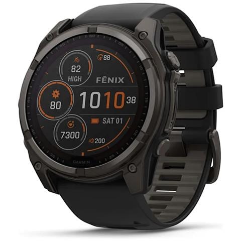 fenix 8 3,56 cm (1.4") 51 mm Digitale 280 x 280 Pixel Touch screen Titanio Wi-Fi GPS (satellitare) - Foto 1