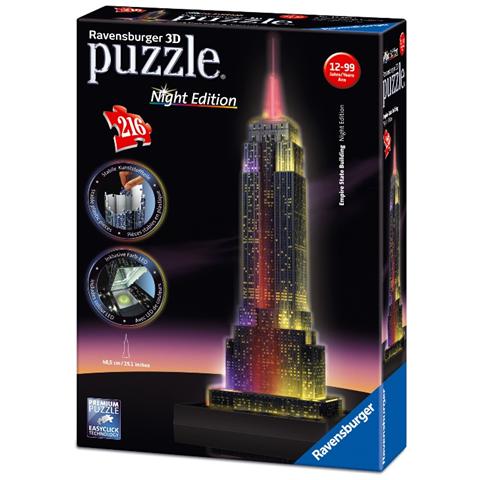 Puzzle 3D Luminoso Empire State Building 216 pz 41 x 14 x 7 cm 12566 - Foto 2