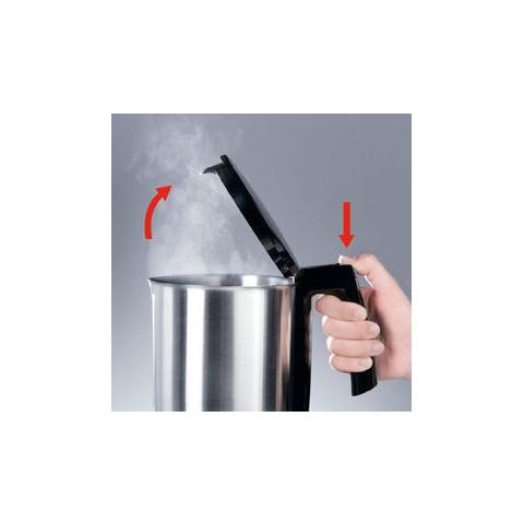 Bollitore Capacità 1 Litro Potenza 1800 Watt Colore Nero / Silver - Foto 2