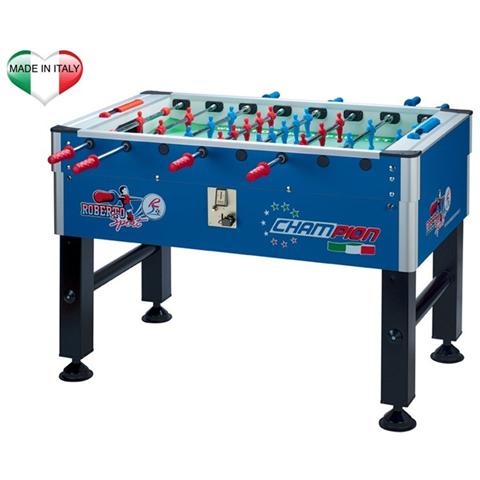 Biliardino calciobalilla calcetto calcio champion calcio balilla blu - Foto 1