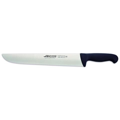 Serie 2900 - Coltello da macellaio - Lama Acciaio Inossidabile Nitrum 350 Mm - Manico Polipropilene Colore Nero - Foto 1