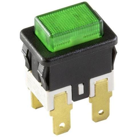 Interuttore A Pressione 250 V 16 A 1 X Off / On Permanente 1 Pz. - Foto 1