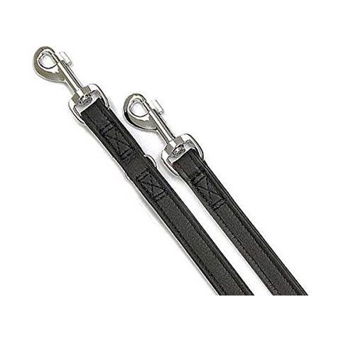 Vintage Guinzaglio Da Allenamento, Imbottito Nero, 18 Mm X 200 Cm - Foto 1