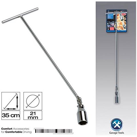 2707084 Carplus - Chiave Per Candele Snodata, Diam 21 Mm - Foto 2