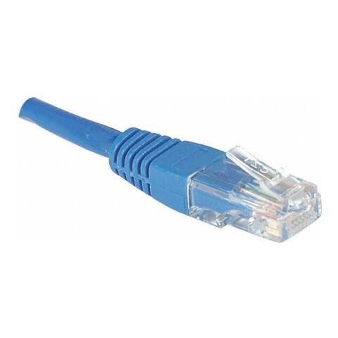 853934 Cavo Di Rete 2 M Cat5e U / utp [ utp] Blu (patch Cord Rj45 Cat. 5e U / utp Blue- 2 M Copper / aluminium)  - Foto 1