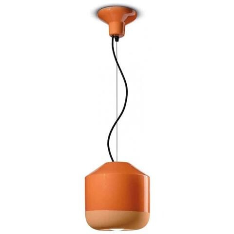 Lampada A Sospensione Decò Piccola D24 C2540-arp Colore Arancione - Foto 1