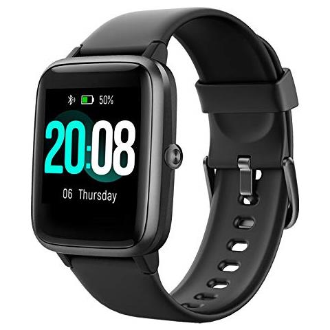 Smartwatch Orologio Fitness Tracker Uomo Donna, Bluetooth Smart Watch Cardiofrequenzimetro Da Polso Schermo Colori Impermeabile Ip68 Orologio Sportivo Calorie Activity Tracker Per Android Ios - Foto 1