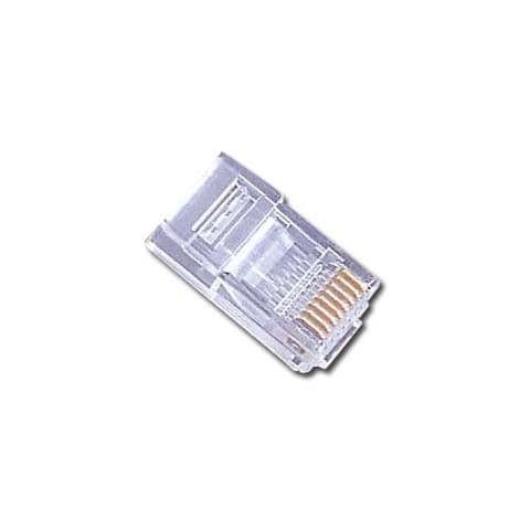 Connettori Rj45 (100 Pz), Cat. 5e, Utp, 8p8c - Foto 1
