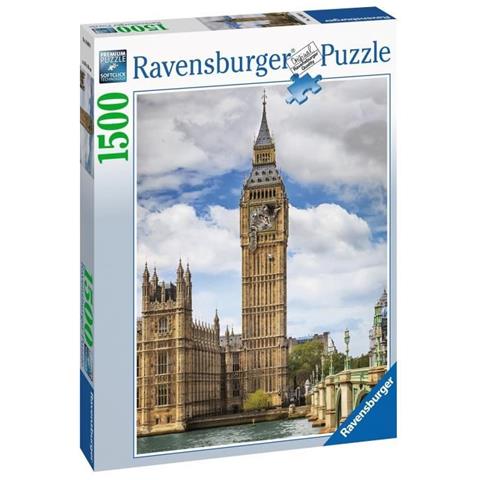 Puzzle 1500 P - Gatto Divertente Sul Big Ben - Foto 1