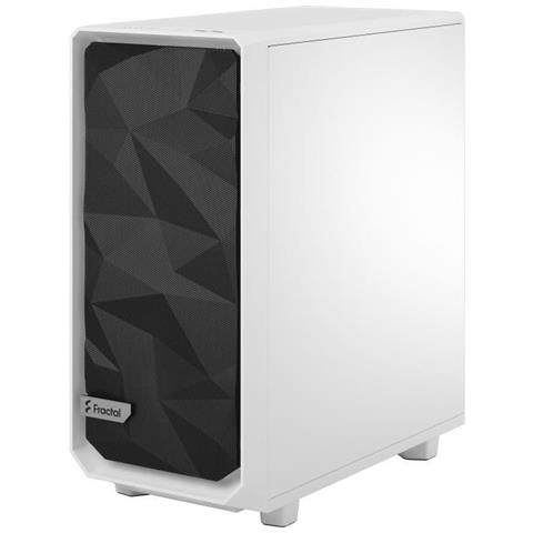 Pc Meshify 2 Compact Case Pannello In Vetro Temperato Trasparente Bianco - Foto 2