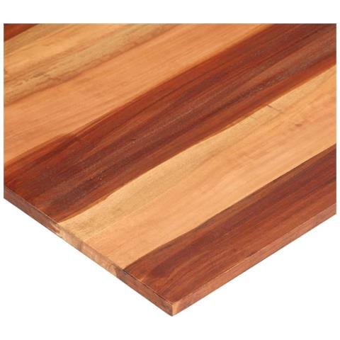 Piano Tavolo in Legno Massello di Acacia 15-16 mm 60x120 cm - Foto 2