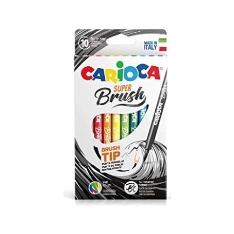 Carioca Pennarelli Super Brush 10pz 4293 - Foto 1