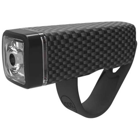 Luce Anteriore a LED Bianco per Bici Colore Carbonio - Foto 2