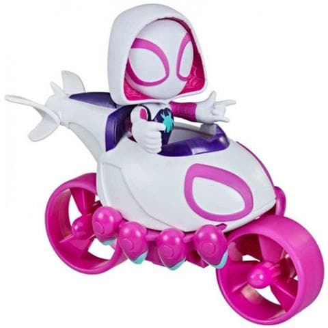 Marvel Spidey And His Amazing Friends Ghost Spider Copter-cycle - Foto 1