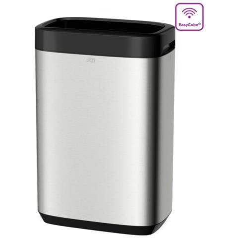 460011 bidone per la spazzatura 50 L Rettangolare Acciaio inox - Foto 2