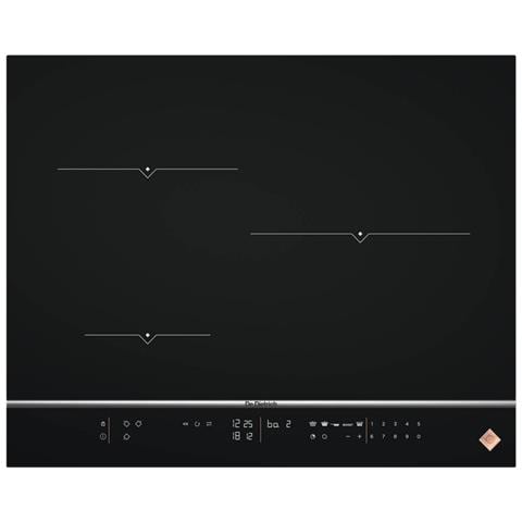 DE DIETRICH Piano Cottura A Induzione 65cm 3 Fuochi 7400w Nero - Dpi7572x