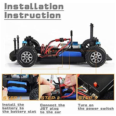 2 Pezzi Batterie Lipo Ricaricabile (7.4v 1100mah) Per Drone Auto Wltoys A949 A959 A969 A979 V912 V913 V262 L959 T23 T55 F45 - Foto 3