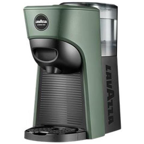 Macchina da Caffè Espresso Automatica A Modo Mio Tiny Eco Serbatoio 0.6 Lt Potenza 1450 Watt Colore Nero / Verde Salvia - Foto 2