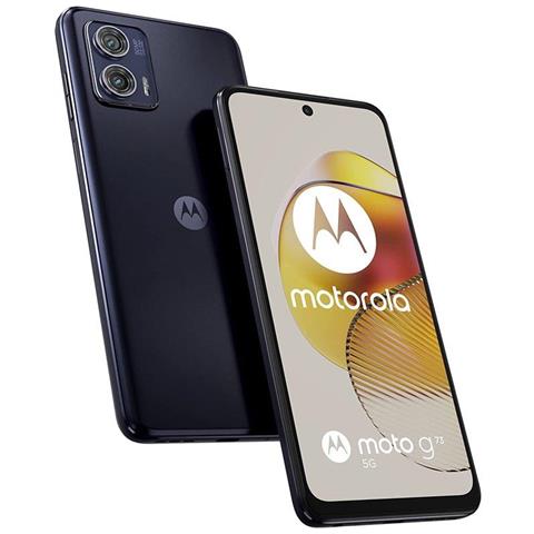 Moto G73 5G 256GB 8GB RAM Dual Sim Display 6.5" LCD Slot Nano SD Fotocamera 50 Mpx Android 13 Midnight Blue - Foto 1