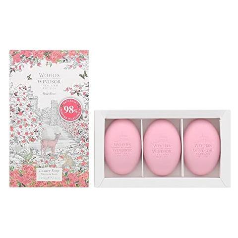 True Rose By Three 2.1 Oz Luxury Soaps 2.1 Oz (women) - Foto 2