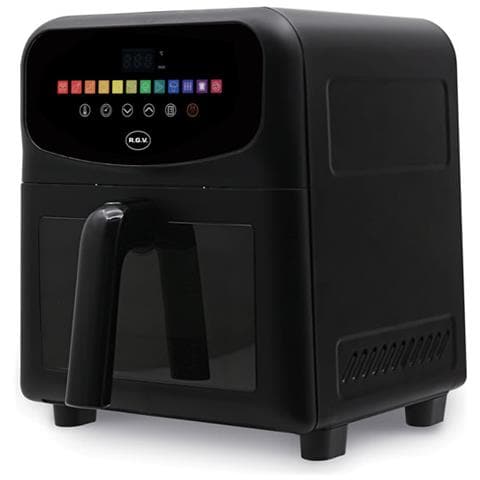 Friggitrice ad Aria Fry Type 6 Air Window Capacità 6 Litri Potenza 1700 Watt Colore Nero - Foto 2