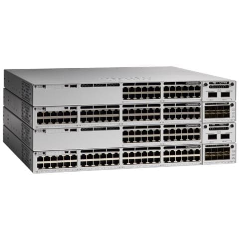 Catalyst C9300L-48UXG-2Q-E switch di rete Gestito L2/L3 10G Ethernet (100/1000/10000) Supporto Power over Ethernet (PoE) Grigio - Foto 1