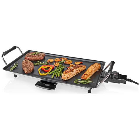 Piastra Teppanyaki Griglia Xl Antiaderente 2000 Watt - Foto 2