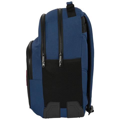 Zaino Scuola Urban Nero Blu Marino (32 X 42 X 15 Cm) - Foto 2