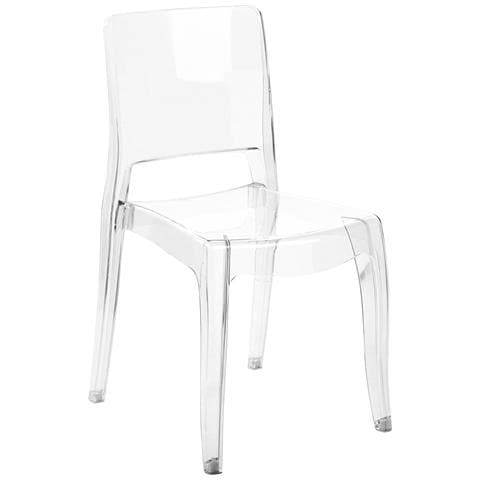 Set Di 2 Sedie Da Pranzo Trasparente Westbridge - Foto 8